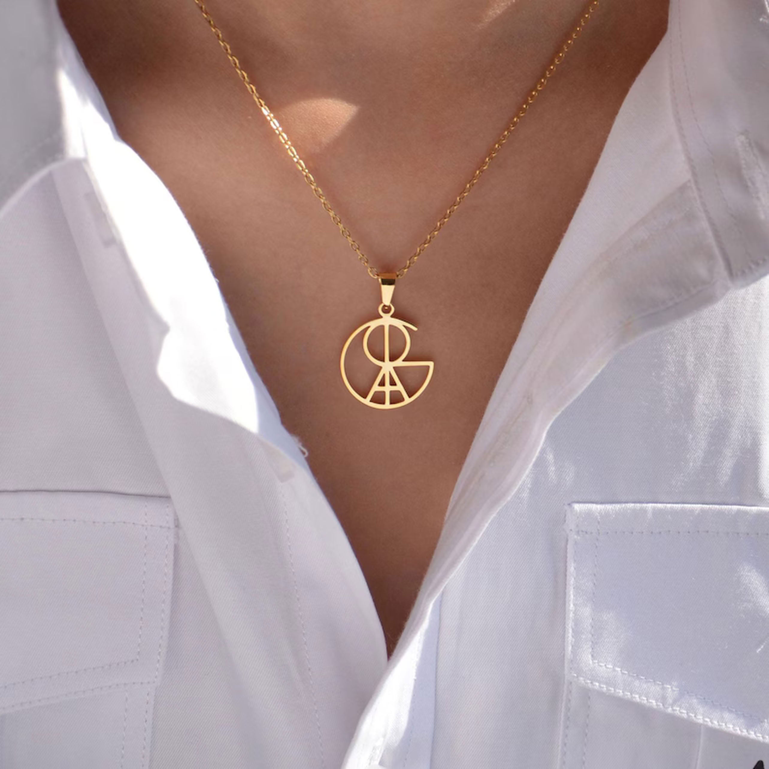 Monogram Pendant